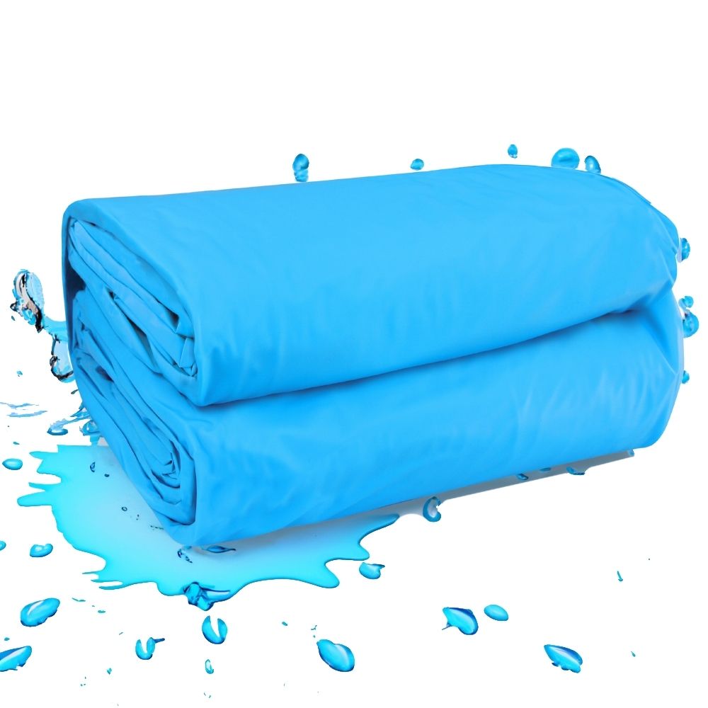 2. Wahl | Poolfolie Rund Pool I 400 x 120 cm I 0,8 mm I blau I Rundbecken Rundpool