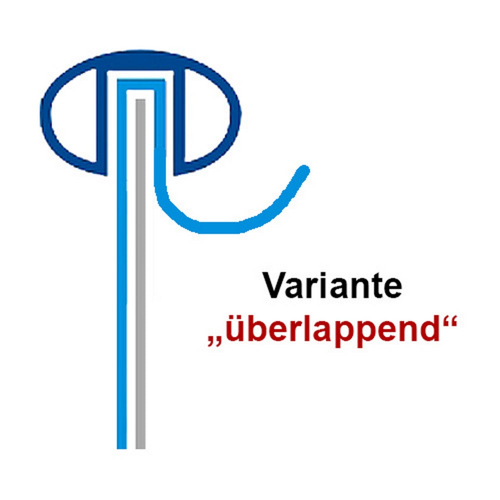 2. Wahl | Poolfolie Rund Pool I 400 x 120 cm I 0,5 mm I blau I Rundbecken Rundpool I OB