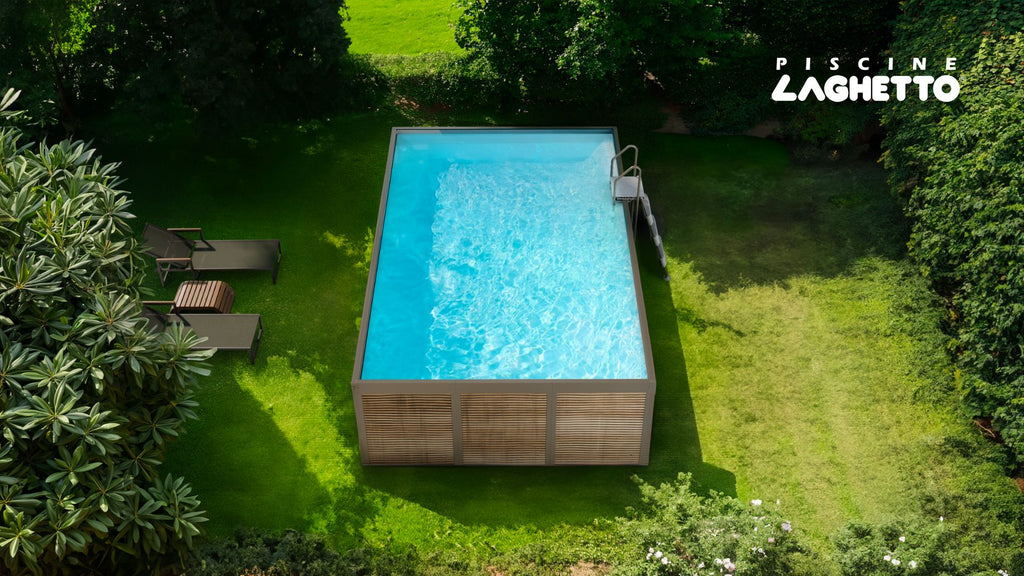 Piscine Laghetto ANTEA 2X5 - Design Aufstellpool mit Sandfilter