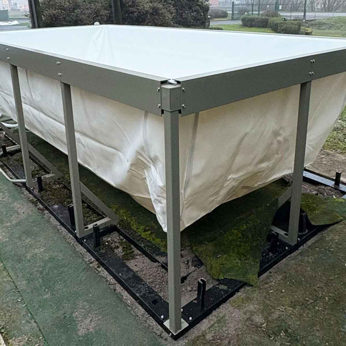 Boden-Kit für Laghetto ANTEA 3X5 (Aufstellung ohne Beton)