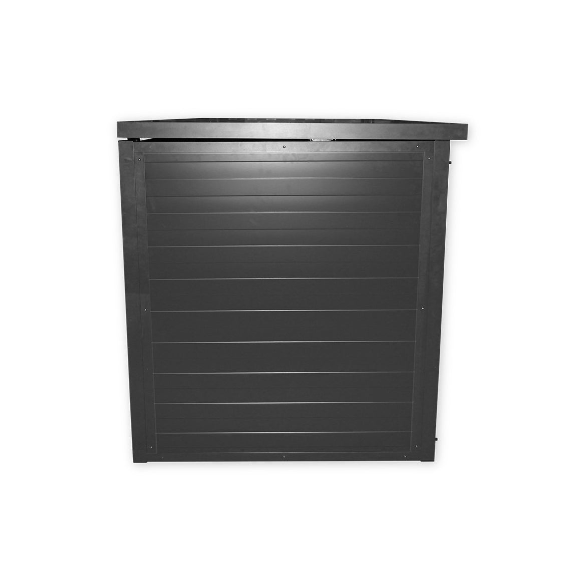 Trend Pool Technikbox Premium XL | DIY | 235 x 100 x 106 cm | Paneel RAL 7016 Anthrazit  / Rahmen RAL 7016 Anthrazit | ohne Inhalt