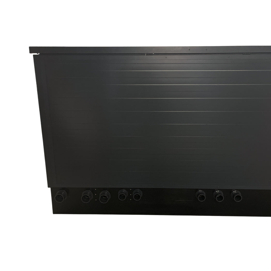 Trend Pool Technikbox Premium XL inkl. Unterkonstruktion und Medienkonsole | DIY | Paneel RAL 7016 Anthrazit  / Rahmen RAL 7016 Anthrazit | ohne Inhalt